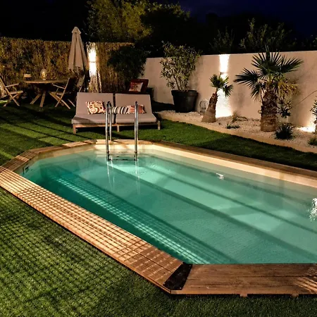 Villa Lumineuse - Piscine - Clim - Proche Plages *