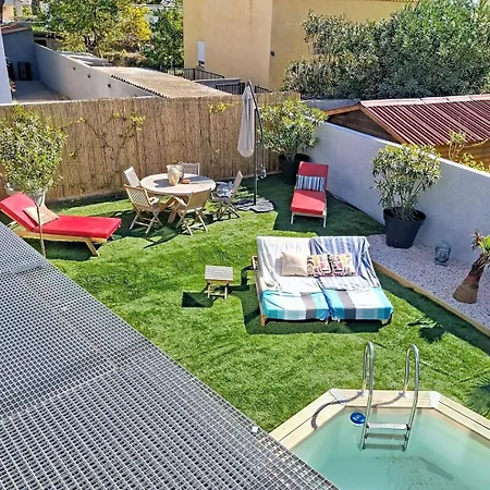 Villa Lumineuse - Piscine - Clim - Proche Plages *